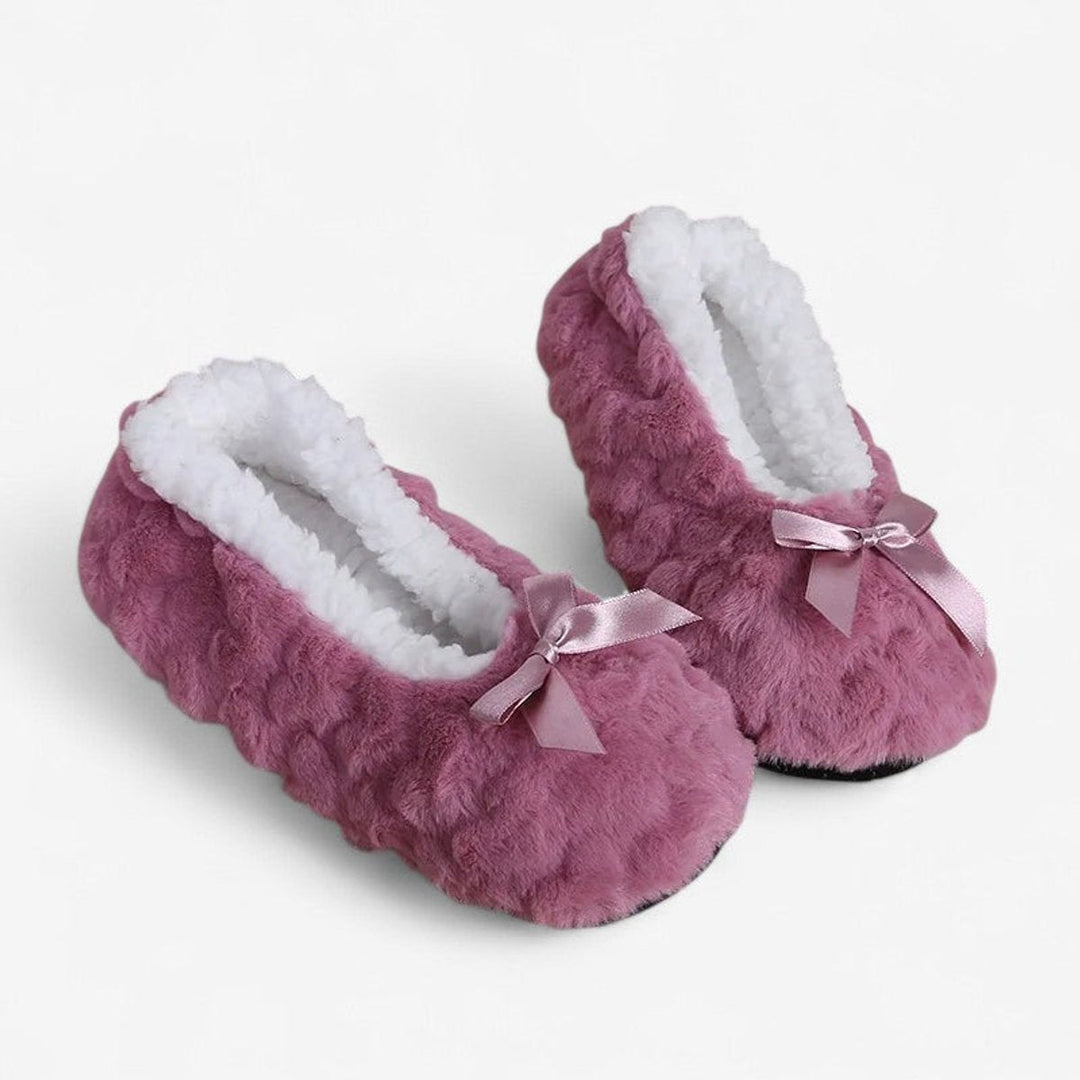Sienna | Women's Fluffy Plush Slip-On Slippers Fleece Lined Non-Slip