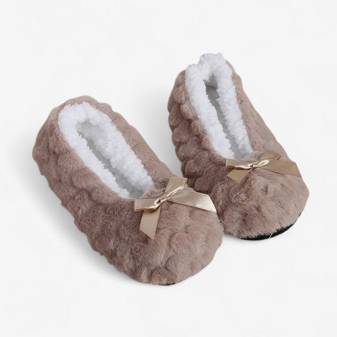 Sienna | Women's Fluffy Plush Slip-On Slippers Fleece Lined Non-Slip
