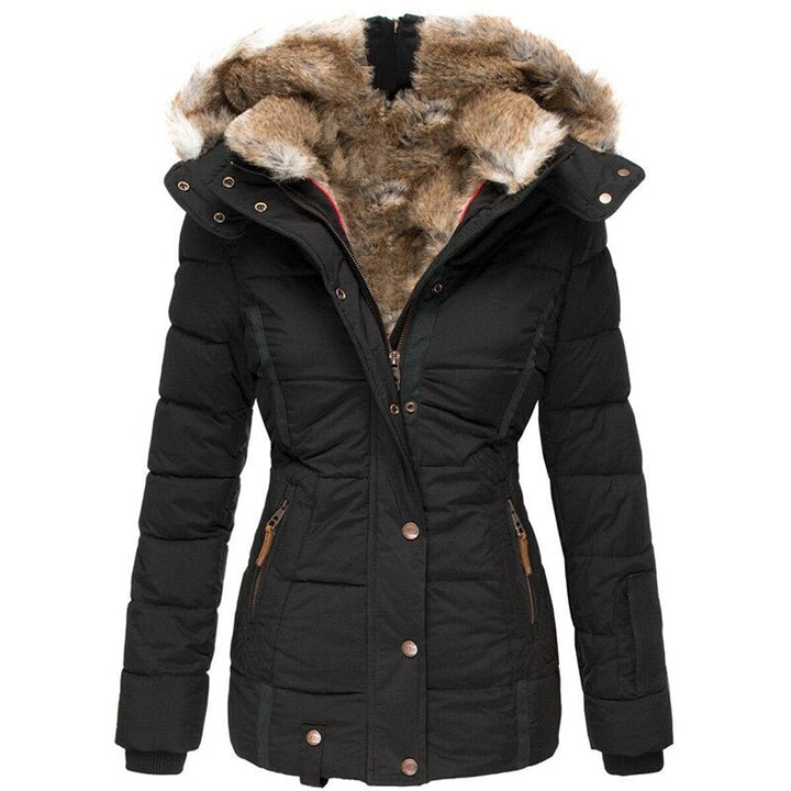 Florence | Women's Fur-Hood Ladies Puffer Jacket Insulated Winter Coat