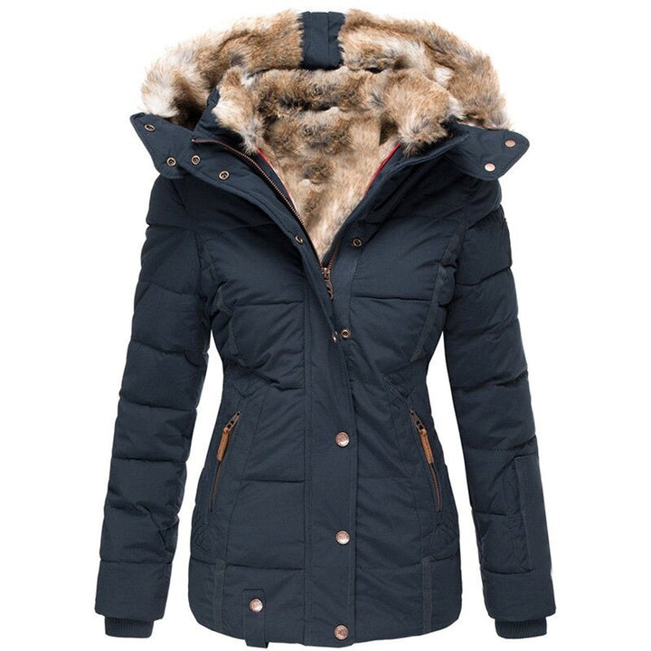 Florence | Women's Fur-Hood Ladies Puffer Jacket Insulated Winter Coat