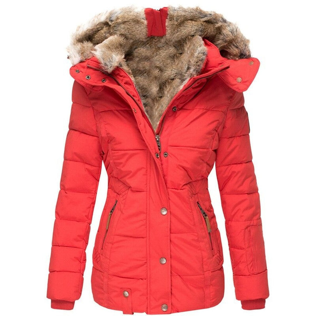 Florence | Women's Fur-Hood Ladies Puffer Jacket Insulated Winter Coat