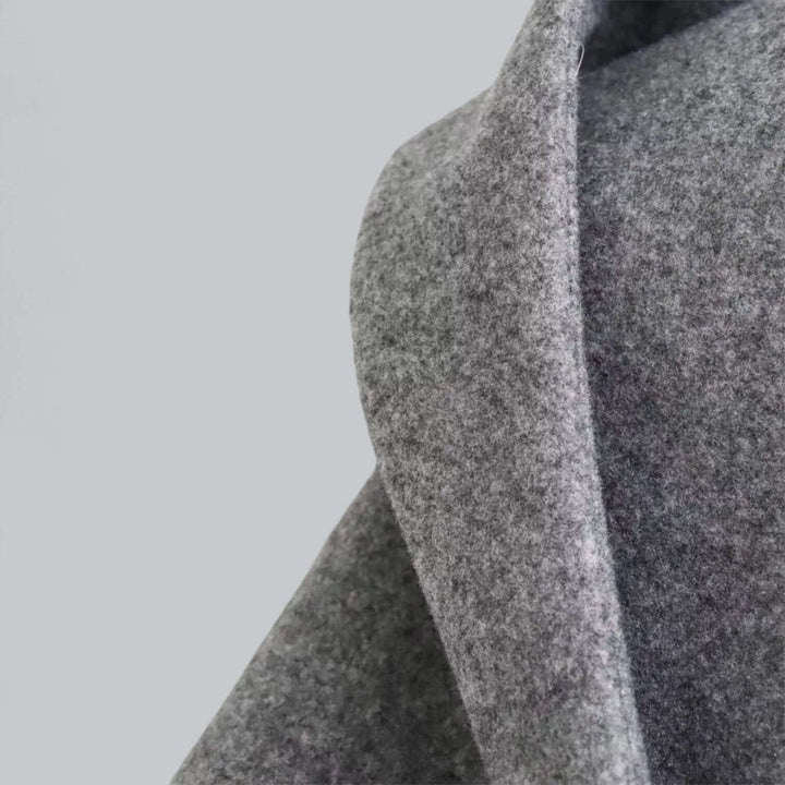 Isla | Women's Hooded Belted Long Wool Coat Trench Coat
