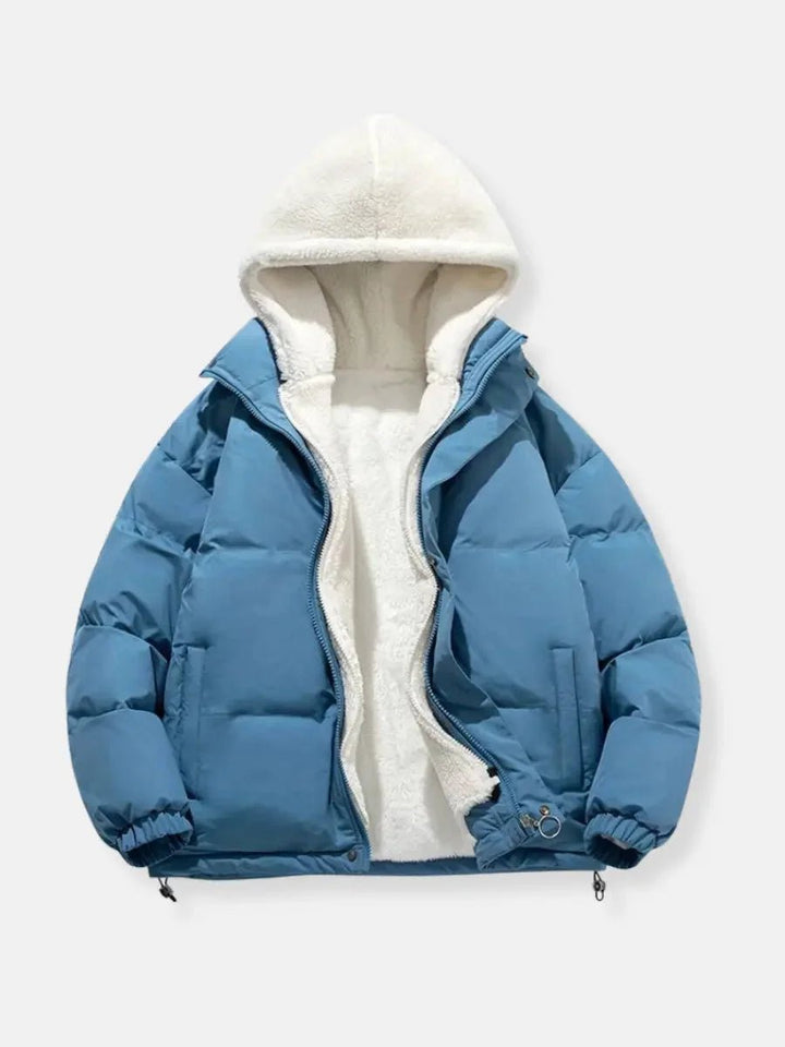 Mia | Women's Hooded Fleece-Lined Quilted Ladies Puffer Jacket Coat