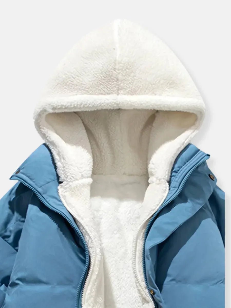 Mia | Women's Hooded Fleece-Lined Quilted Ladies Puffer Jacket Coat
