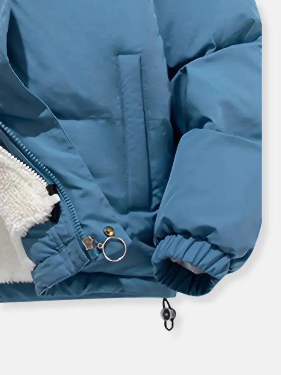 Mia | Women's Hooded Fleece-Lined Quilted Ladies Puffer Jacket Coat