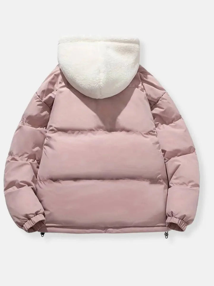 Mia | Women's Hooded Fleece-Lined Quilted Ladies Puffer Jacket Coat