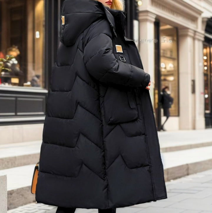 Lily | Women's Long Hooded Ladies Puffer Jacket Oversized Winter Coat