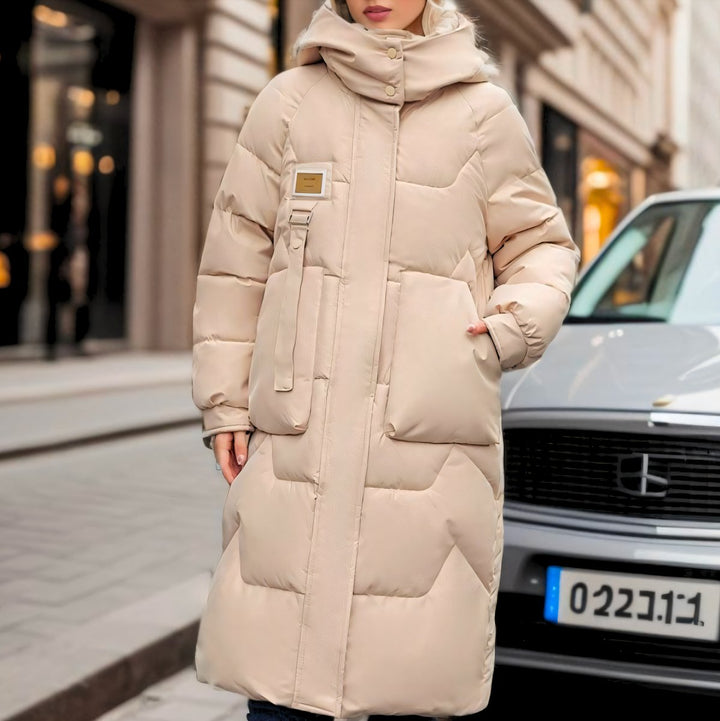 Lily | Women's Long Hooded Ladies Puffer Jacket Oversized Winter Coat