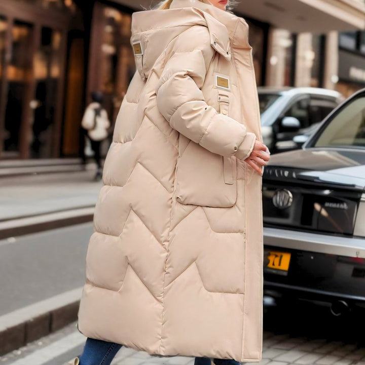 Lily | Women's Long Hooded Ladies Puffer Jacket Oversized Winter Coat