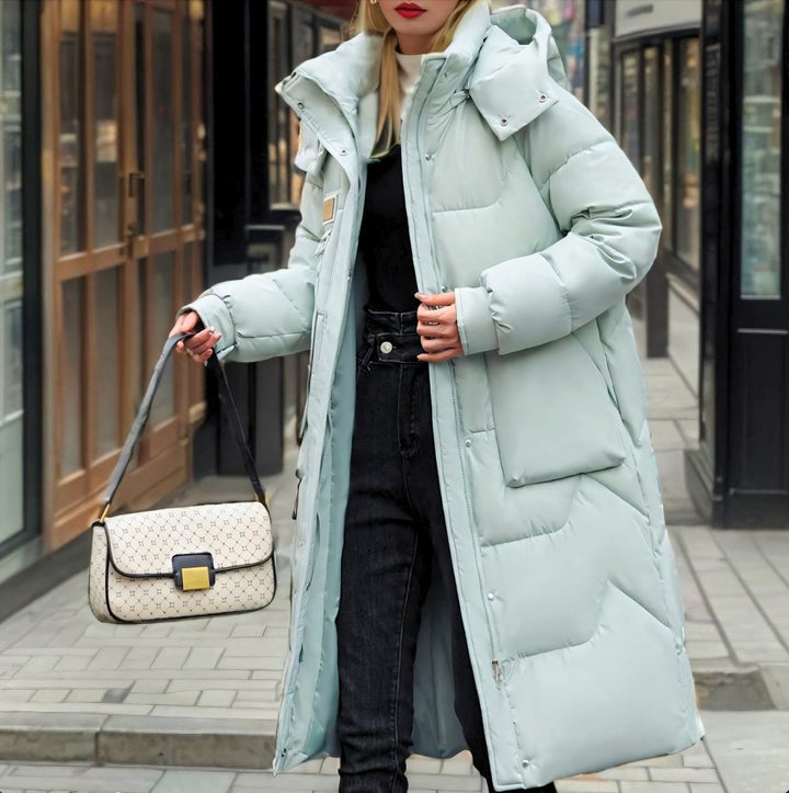 Lily | Women's Long Hooded Ladies Puffer Jacket Oversized Winter Coat