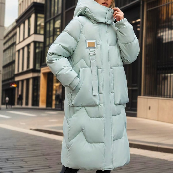 Lily | Women's Long Hooded Ladies Puffer Jacket Oversized Winter Coat