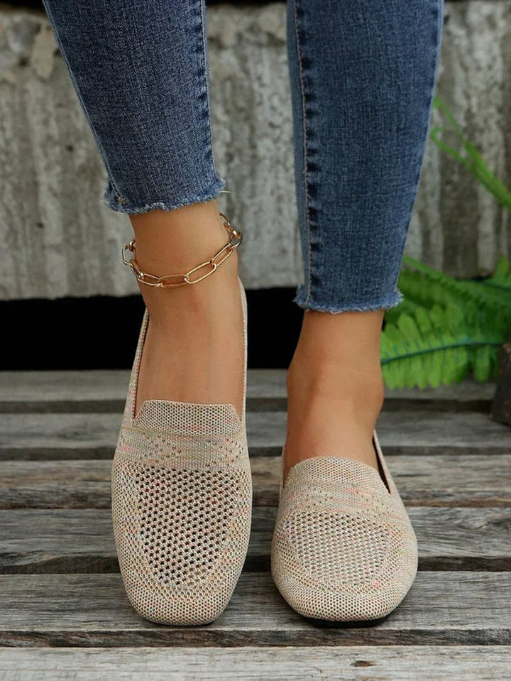 Sienna | Women's Orthopedic Cushioned Slip-On Knit Loafers