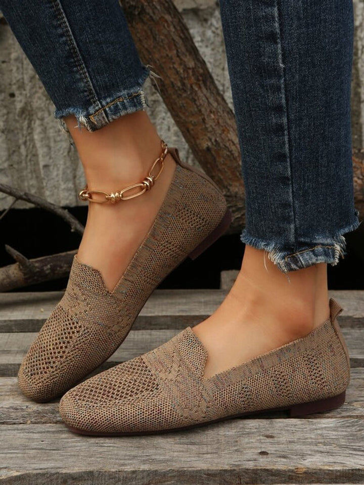 Sienna | Women's Orthopedic Cushioned Slip-On Knit Loafers