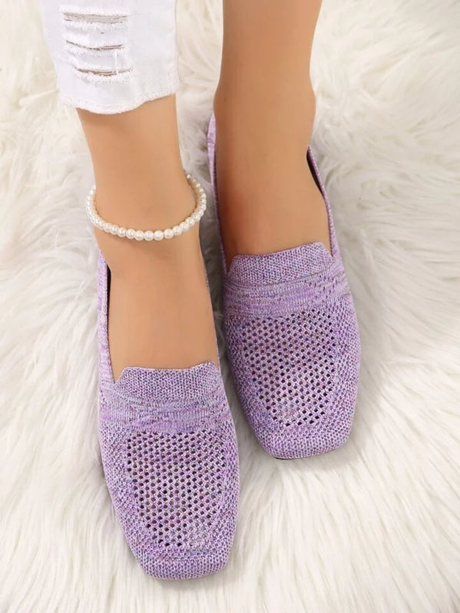 Sienna | Women's Orthopedic Cushioned Slip-On Knit Loafers