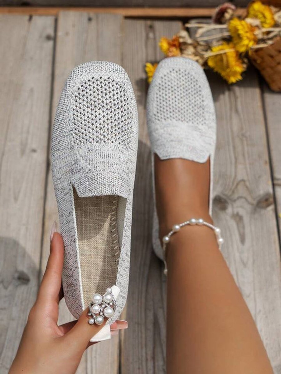 Sienna | Women's Orthopedic Cushioned Slip-On Knit Loafers