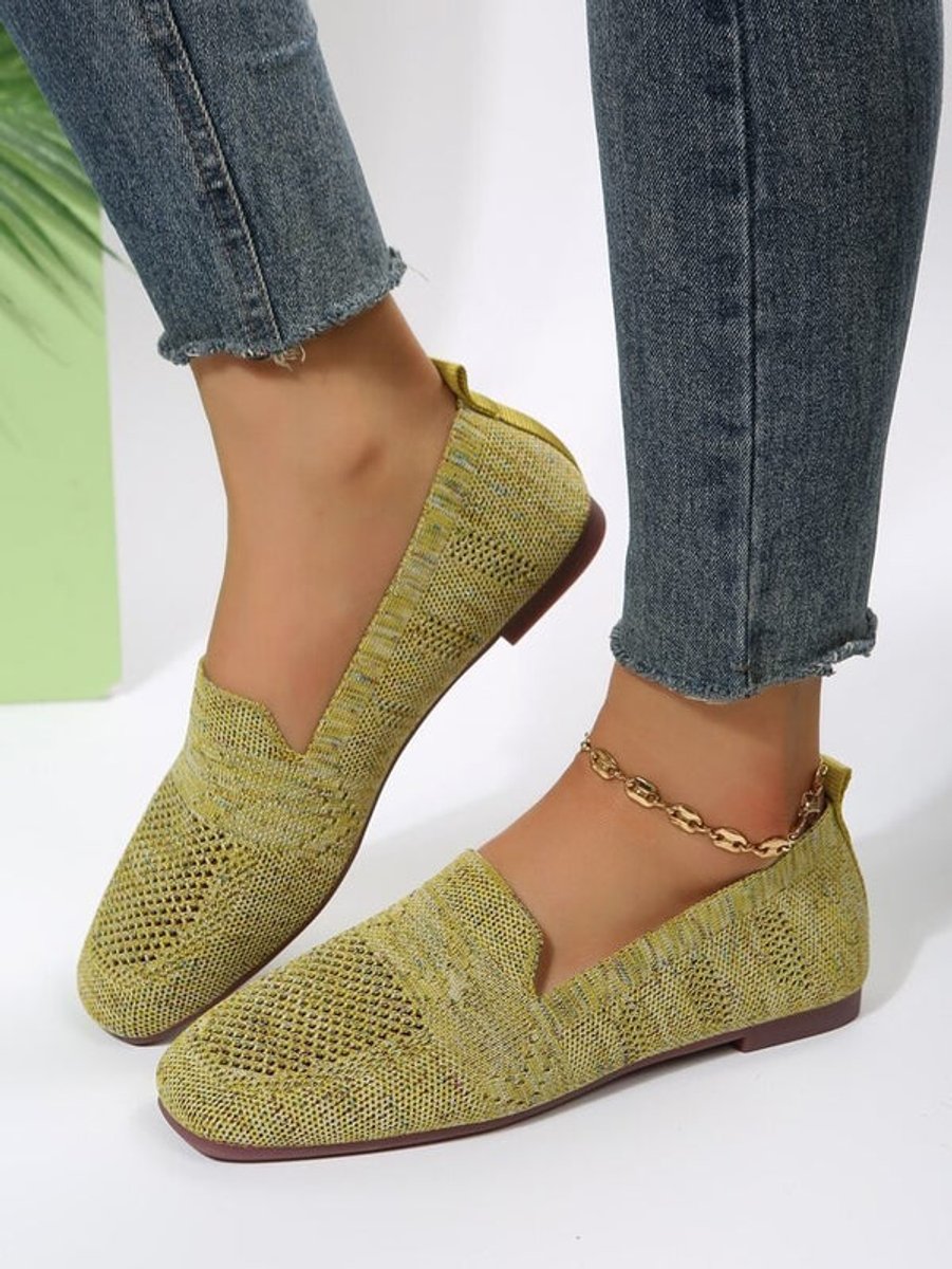 Sienna | Women's Orthopedic Cushioned Slip-On Knit Loafers