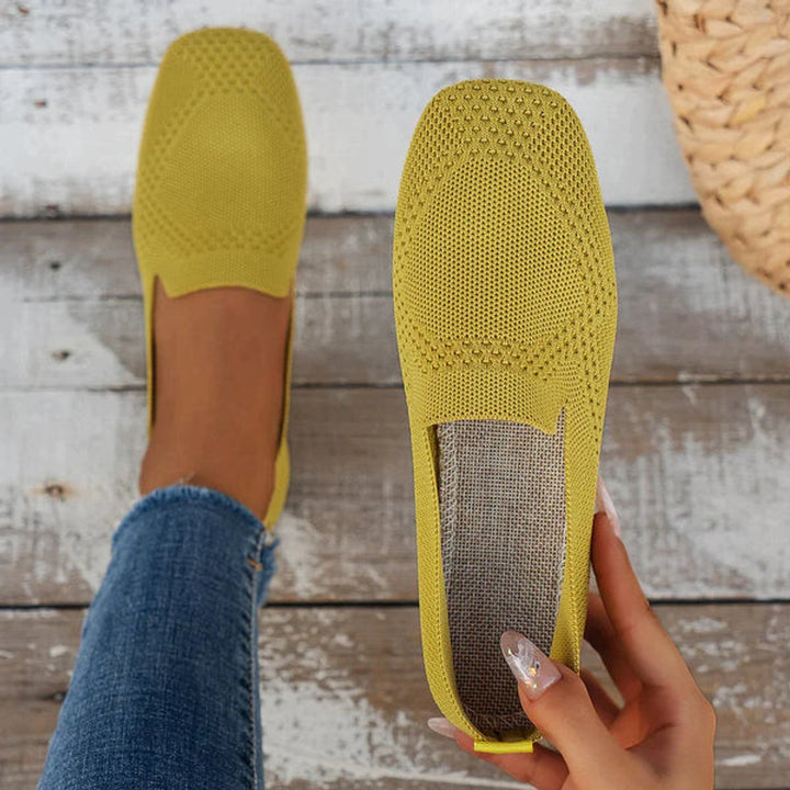 Sienna | Women's Orthopedic Cushioned Slip-On Knit Loafers