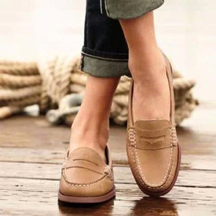 Florence | Women's Orthopedic Cushioned Slip-On Penny Loafers