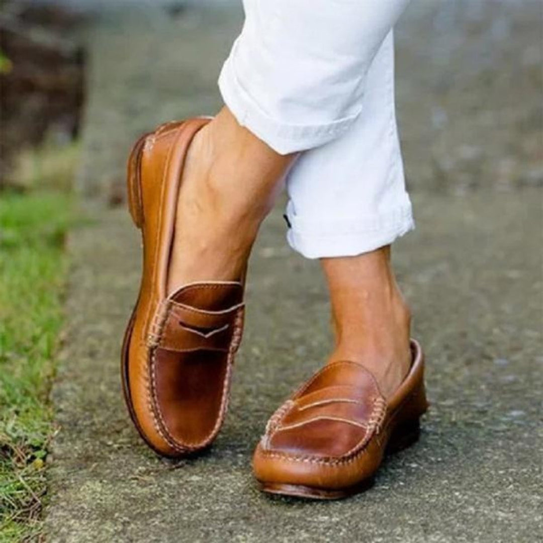 Florence | Women's Orthopedic Cushioned Slip-On Penny Loafers