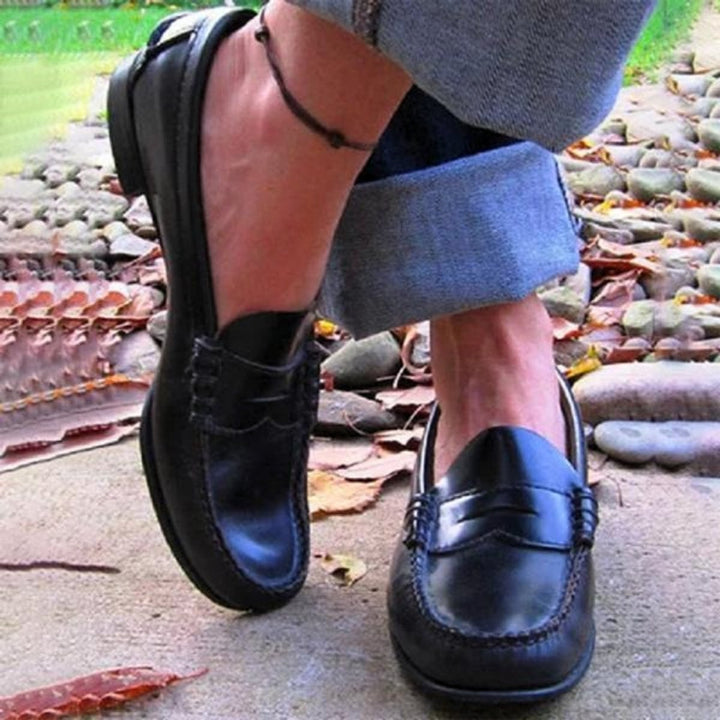 Florence | Women's Orthopedic Cushioned Slip-On Penny Loafers