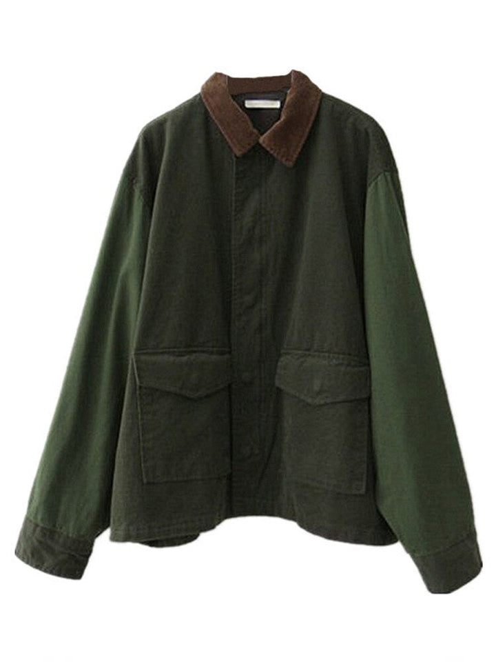 Women’s Oversized Utility Jacket – Relaxed Layer for Everyday Transitional Wear