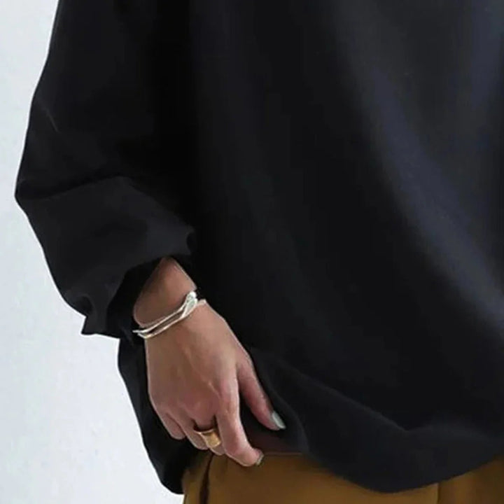 Olivia | Women's Oversized Roll Neck Jumper Batwing Sleeve