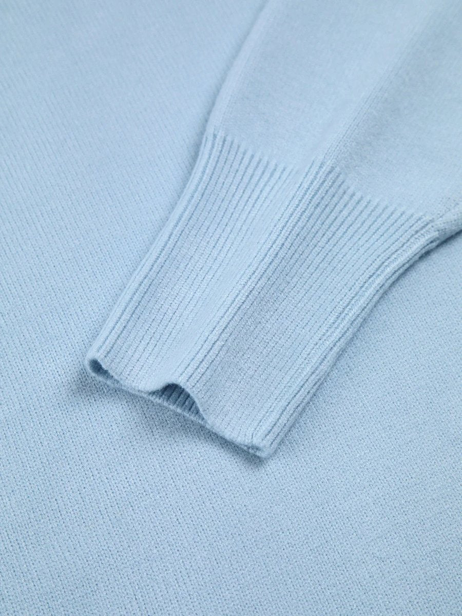 Isla | Women's Oversized Chunky Roll Neck Knitted Jumper Drop Shoulder