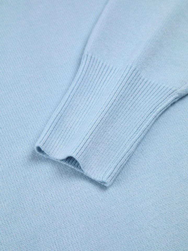 Isla | Women's Oversized Chunky Roll Neck Knitted Jumper Drop Shoulder