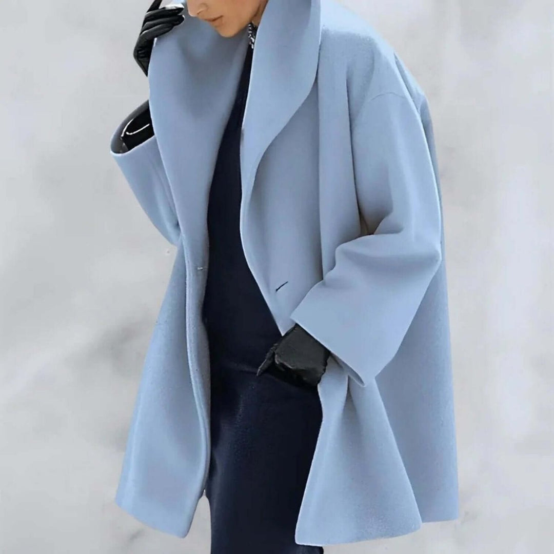 Isla | Women's Oversized Wool Coat Elegant Long Trench Coat