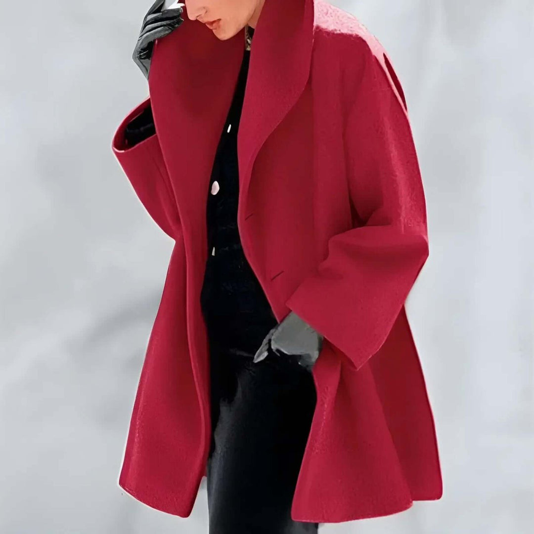 Isla | Women's Oversized Wool Coat Elegant Long Trench Coat