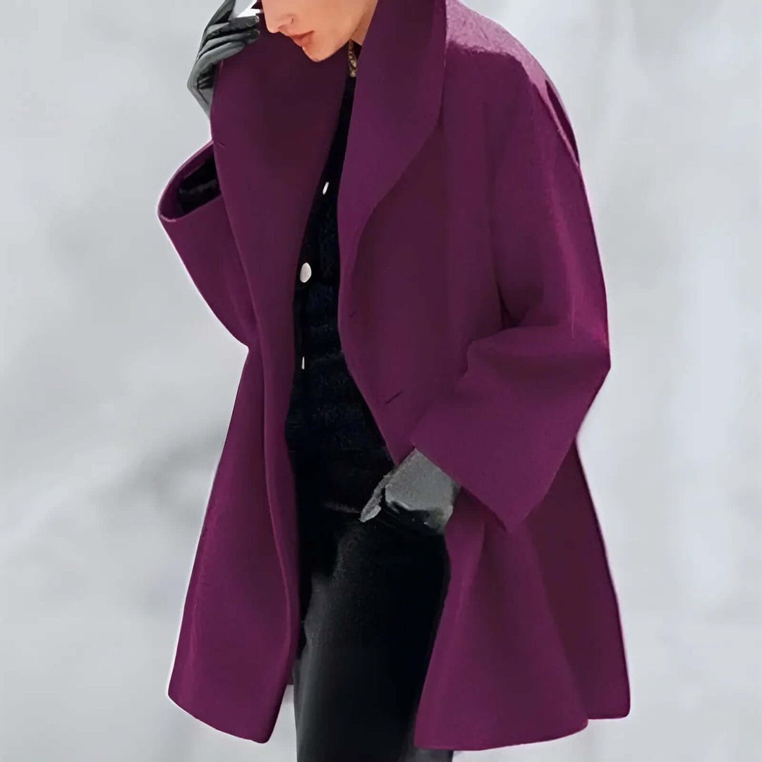 Isla | Women's Oversized Wool Coat Elegant Long Trench Coat