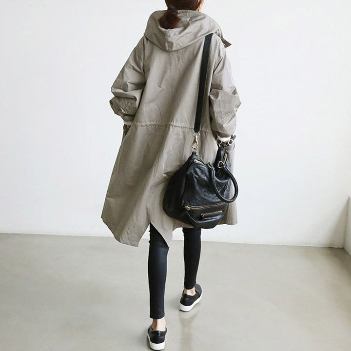 Evelyn | Women's Relaxed-Fit Water-Resistant Longline Trench Coat