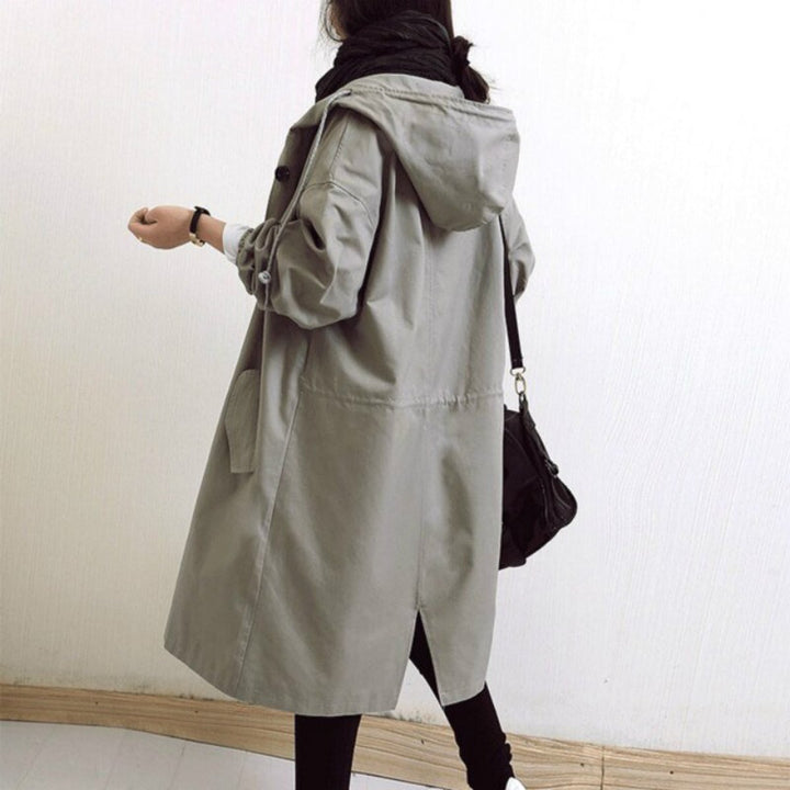 Evelyn | Women's Relaxed-Fit Water-Resistant Longline Trench Coat