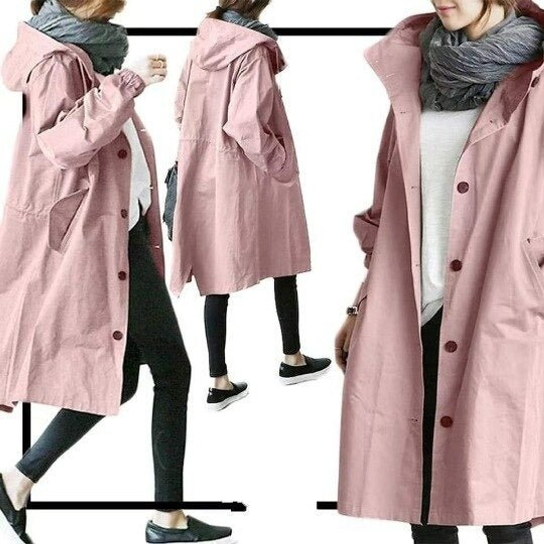 Evelyn | Women's Relaxed-Fit Water-Resistant Longline Trench Coat
