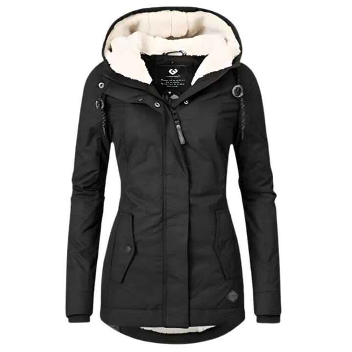 Grace | Women's Sherpa-Lined Hooded Waterproof Parka Coat