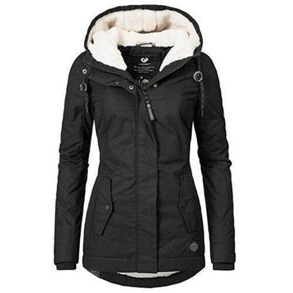 Emily | Women's Slim-Fit Hooded Ladies Puffer Jacket Winter Parka Coat