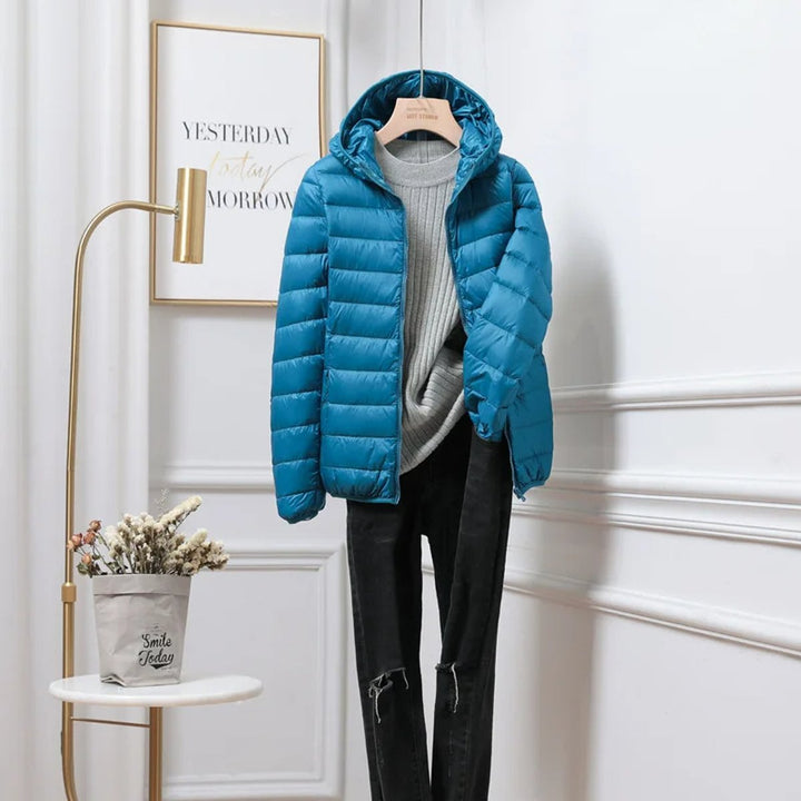 Florence | Women's Ultralight Hooded Foldable Ladies Puffer Jacket