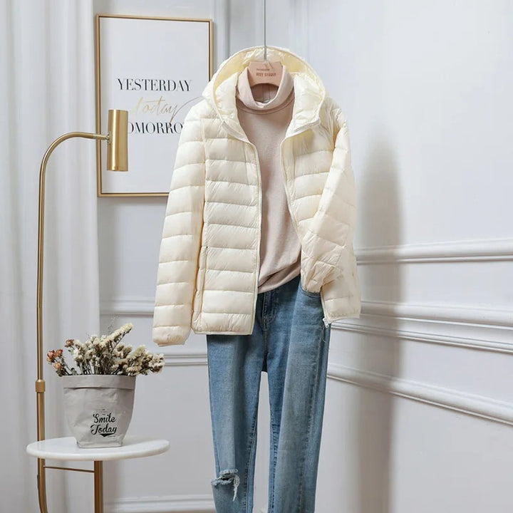 Florence | Women's Ultralight Hooded Foldable Ladies Puffer Jacket