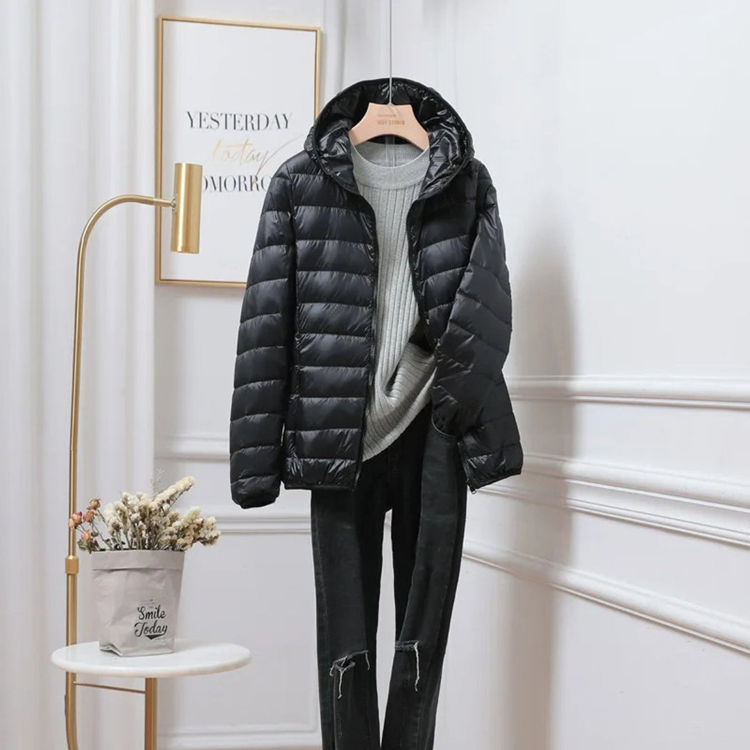 Florence | Women's Ultralight Hooded Foldable Ladies Puffer Jacket