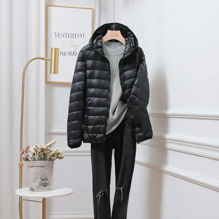 Florence | Women's Ultralight Hooded Foldable Ladies Puffer Jacket