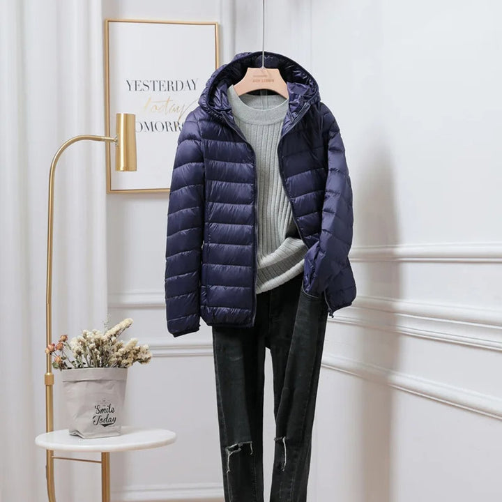Florence | Women's Ultralight Hooded Foldable Ladies Puffer Jacket