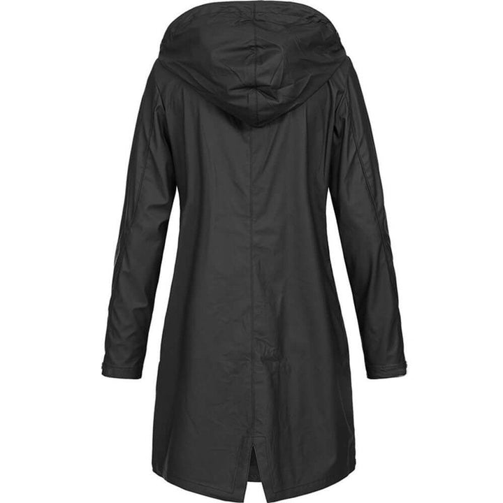 Willow | Women's Waterproof Hooded Trench Coat Zip-Up Raincoat