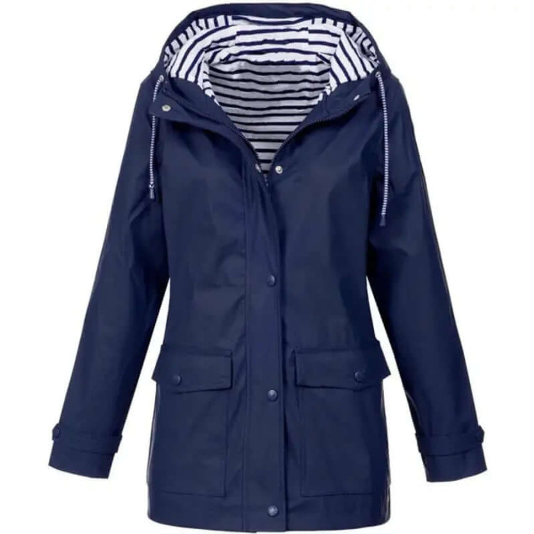 Grace | Women's Waterproof Hooded Windproof Outdoor Rain Coat