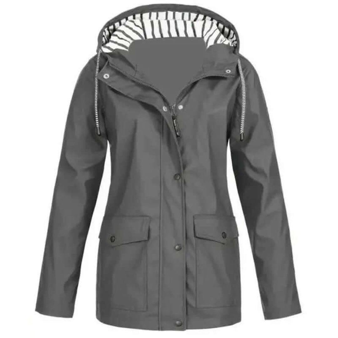 Grace | Women's Waterproof Hooded Windproof Outdoor Rain Coat
