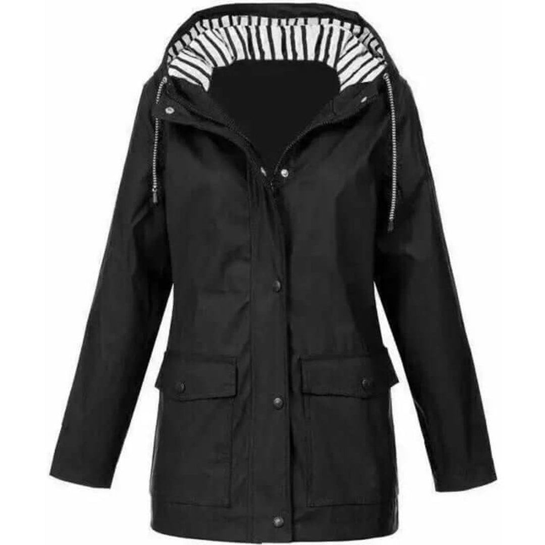 Grace | Women's Waterproof Hooded Windproof Outdoor Rain Coat