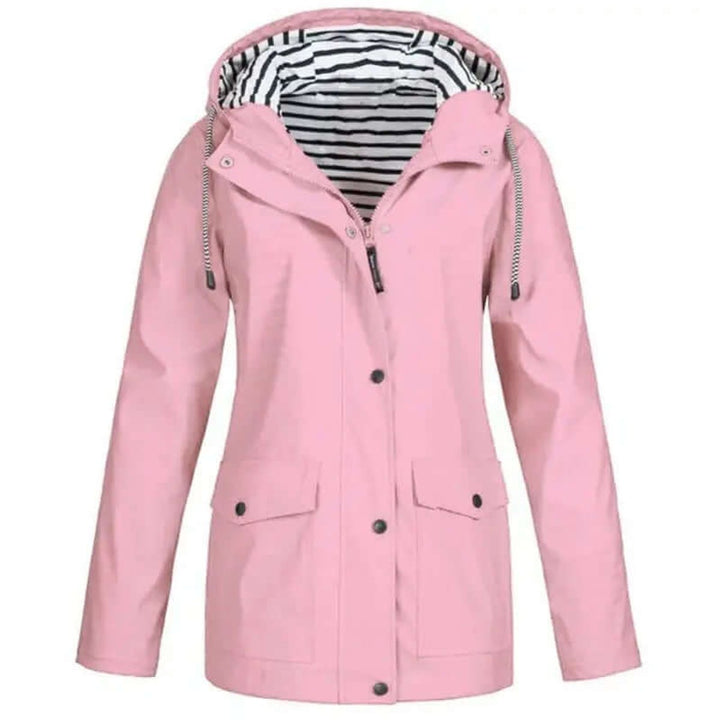Grace | Women's Waterproof Hooded Windproof Outdoor Rain Coat