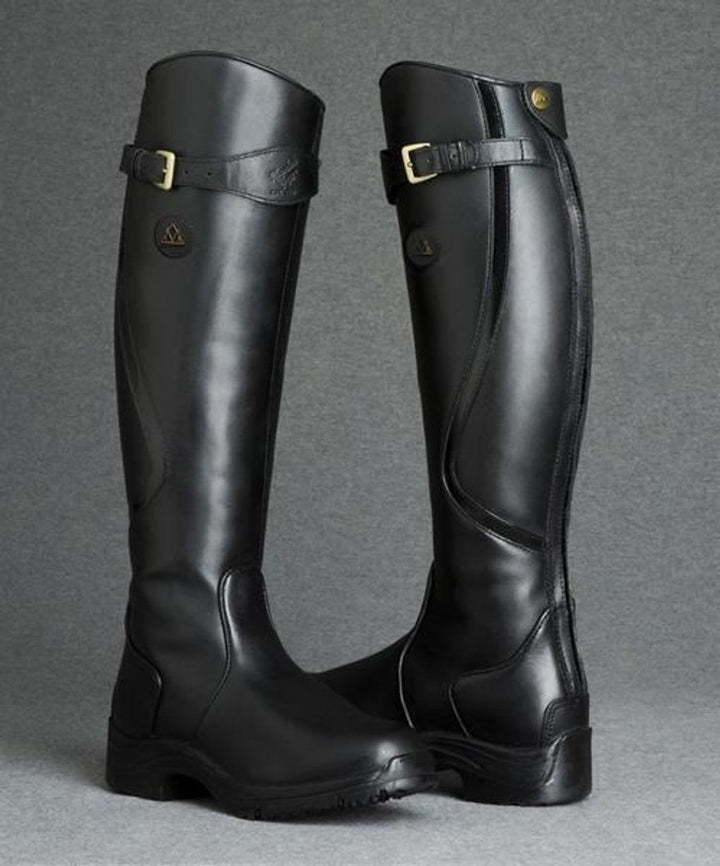 Aria | Women's Waterproof Knee-High Leather Boots Anti-Slip Cushioned