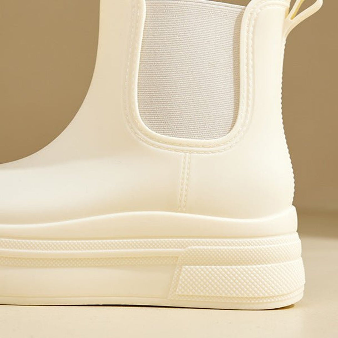Emily | Women's Waterproof Platform Chelsea Ankle Boots Slip-On
