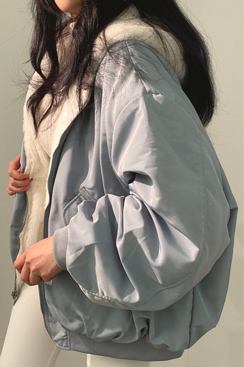 Ava | Women's Wool Blend Trench Coat Double Button Winter Overcoat